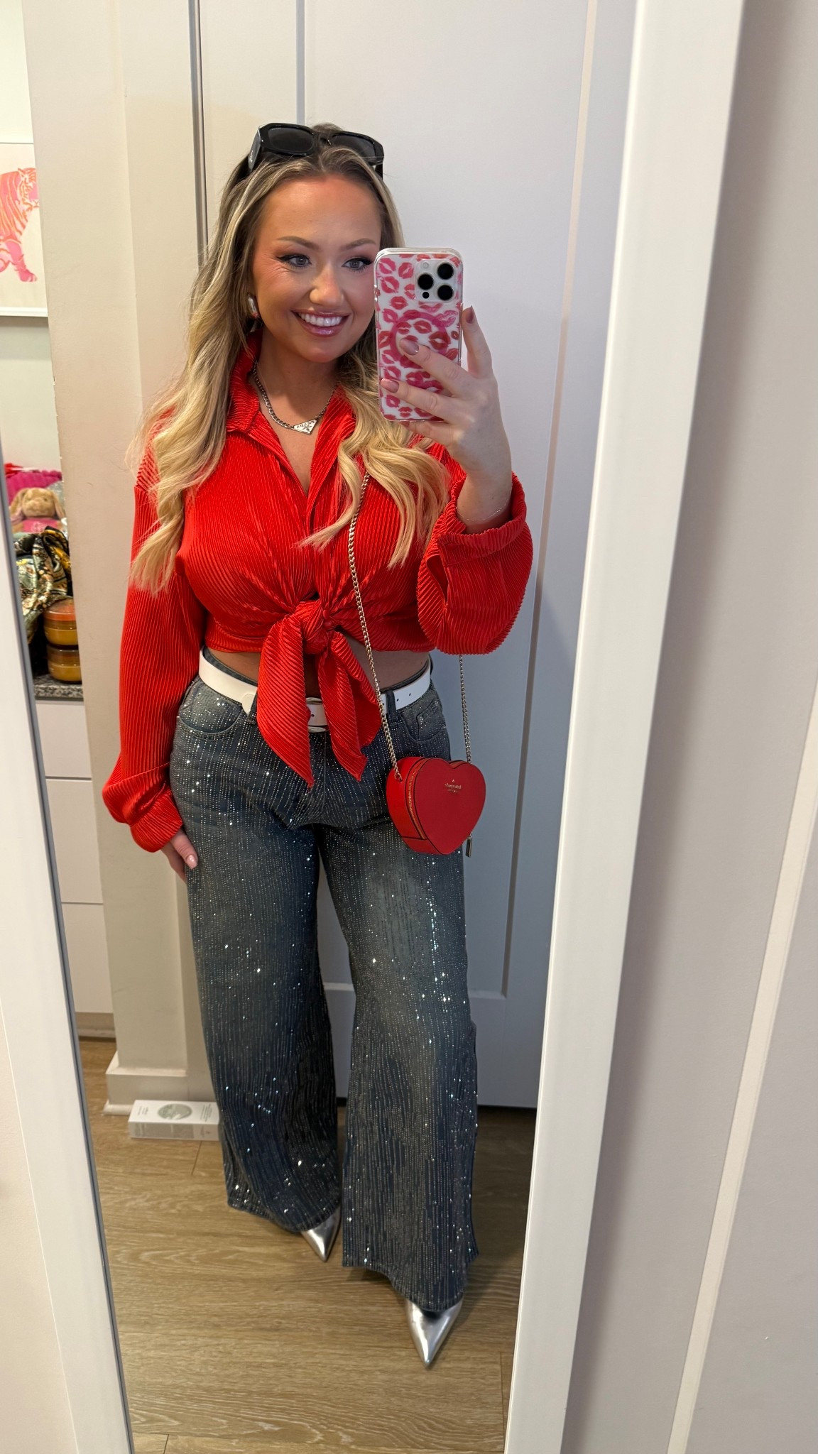 Vday fit ❤️‍🔥

#LTKMidsize #LTKValentine #LTKootd