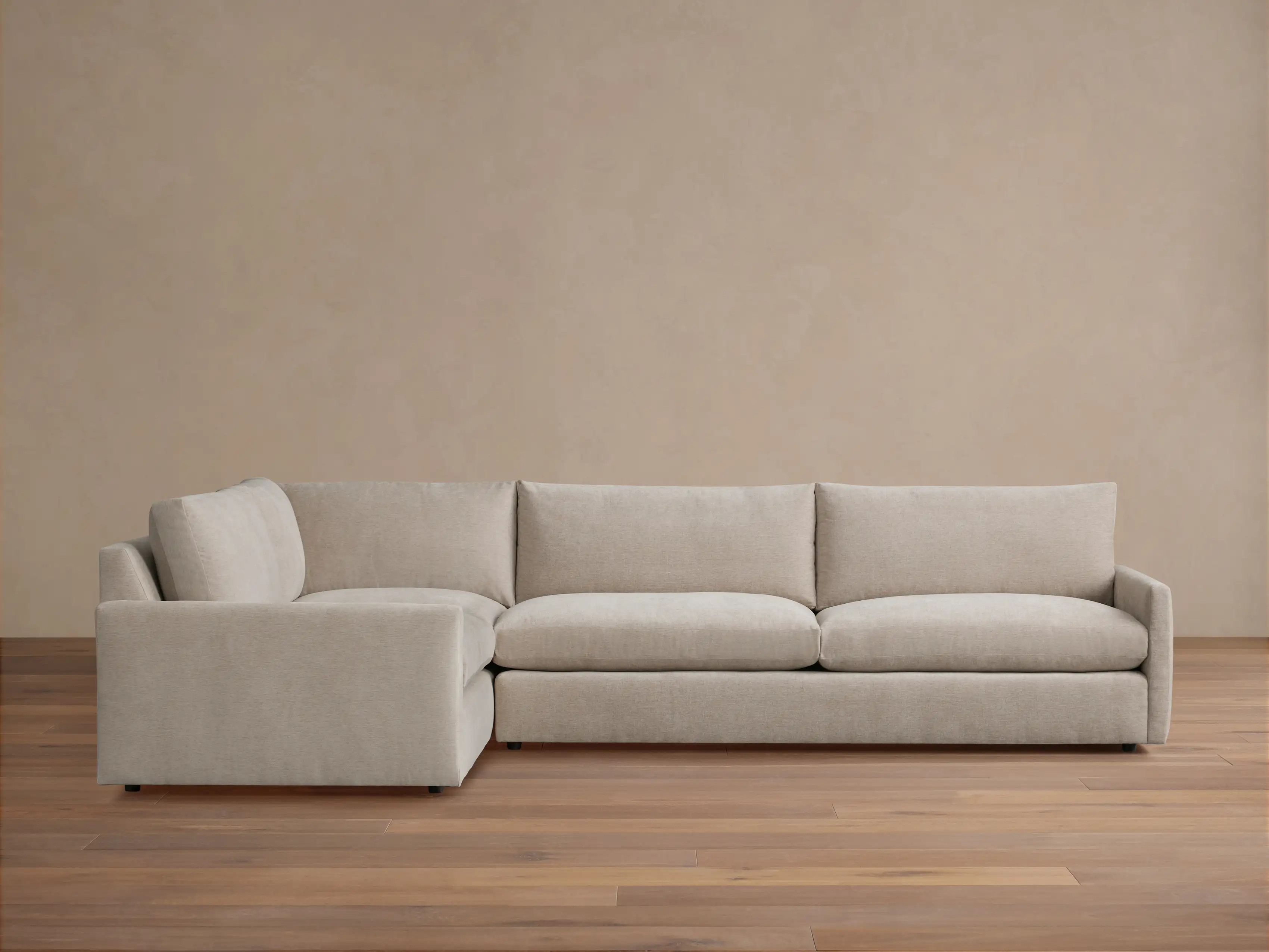 Kipton Slim Arm Two-Piece Sectional | Arhaus