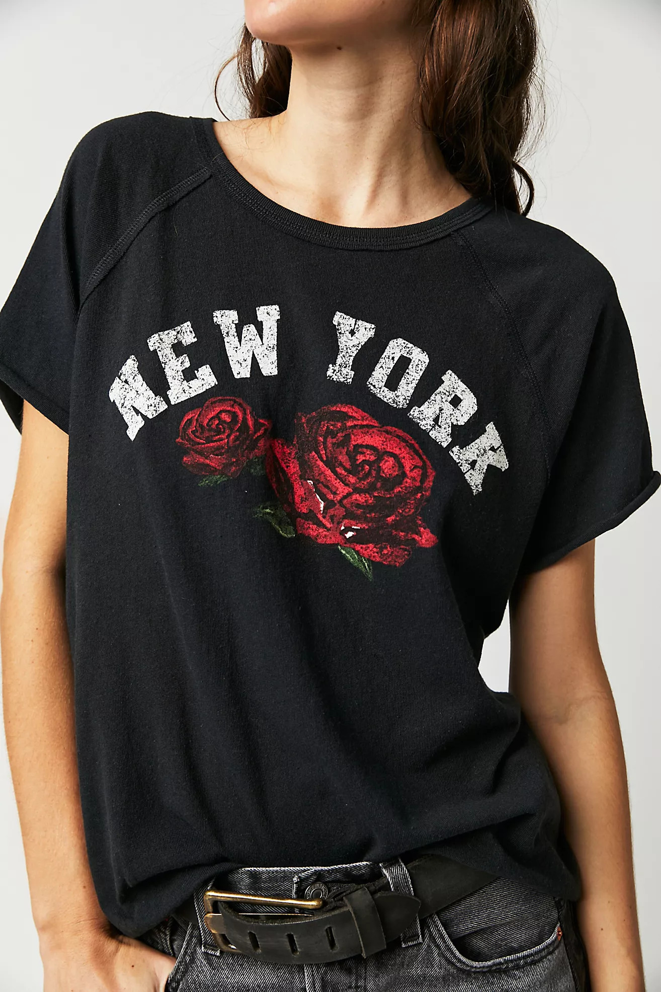 Care FP State Flower Tee | Free People (Global - UK&FR Excluded)