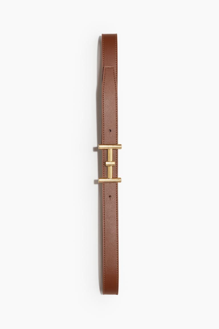 Narrow Belt - Brown - Ladies | H&M US | H&M (US + CA)