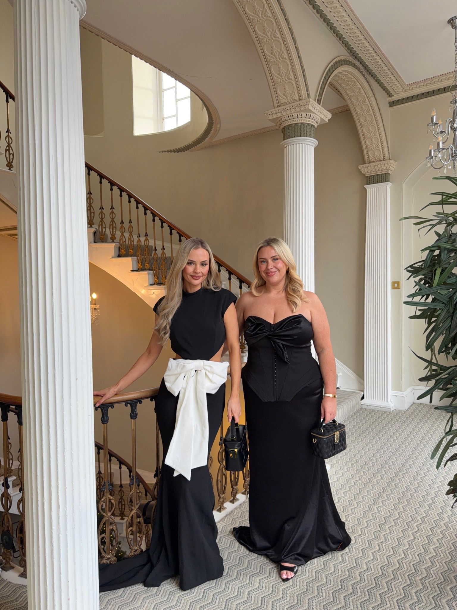 New years 💫✨

Black tie dress bow dress maxi dress 

#LTKuk #LTKfestive