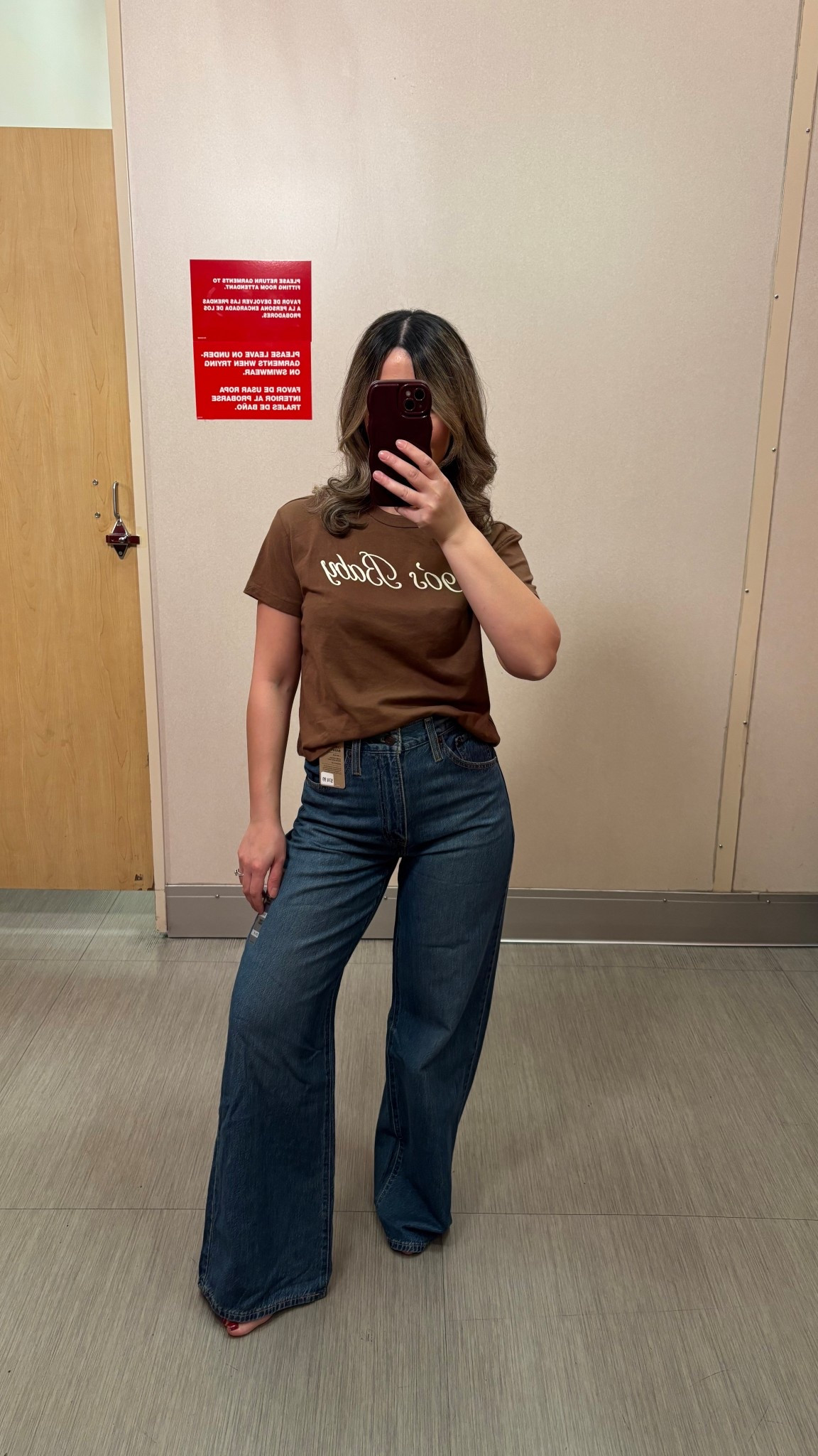 S top & 25 in jeans 

#tryon #target #targetstyle #momstyle #levijeans #affordablestyle 

#LTKOver40 #LTKmomlife #LTKootd