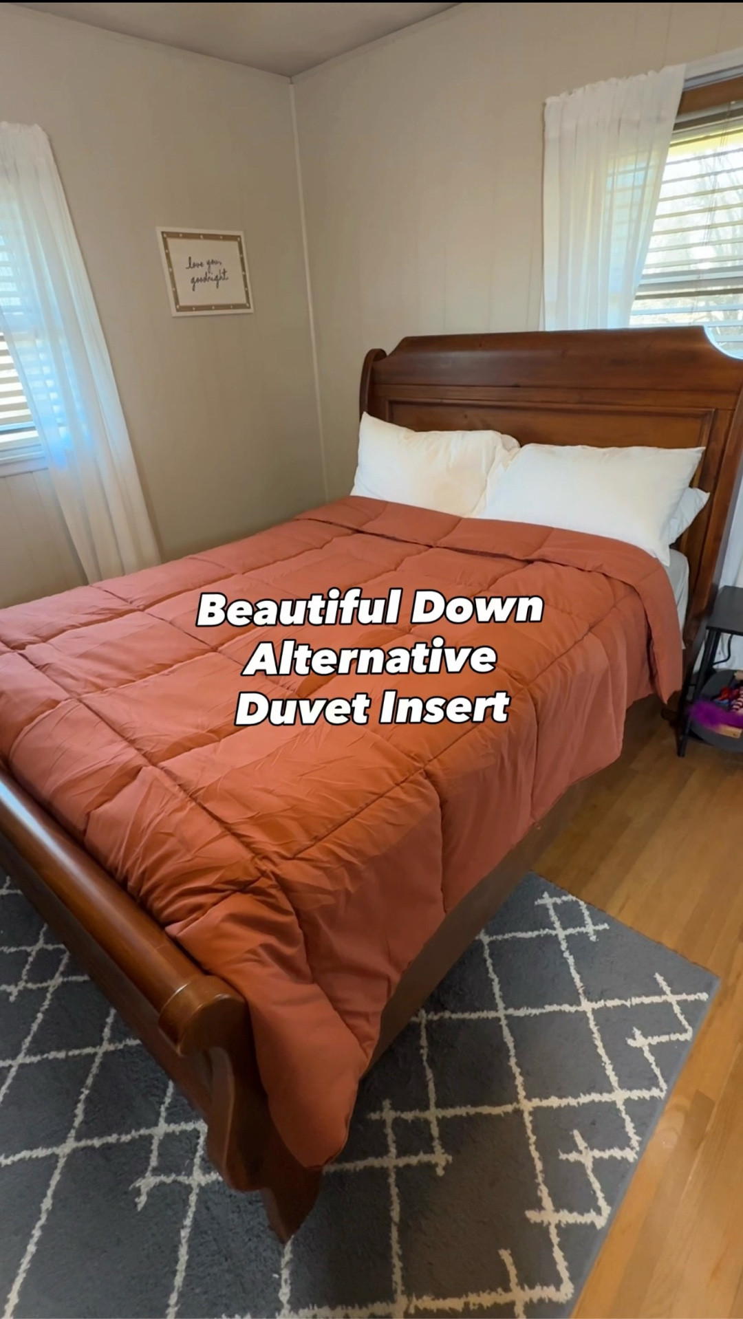 New duvet insert that’s a beautiful color so in a pinch can work on its own without a duvet cover!

#LTKHome