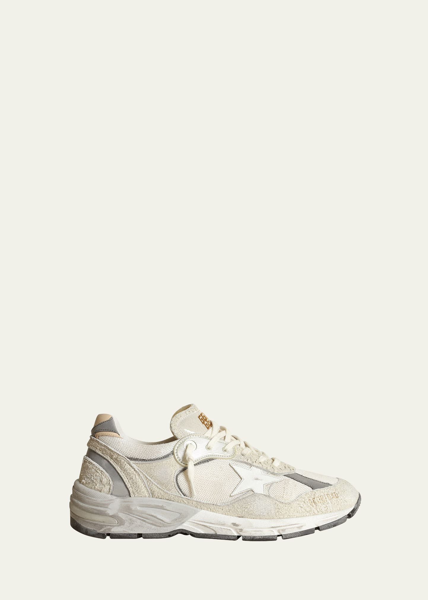 Golden Goose Star Dad Mixed Leather Running Sneakers | Bergdorf Goodman