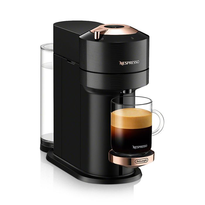 Vertuo Next Premium Coffee and Espresso Maker by DeLonghi, Black Rose Gold | Bloomingdale's (US)