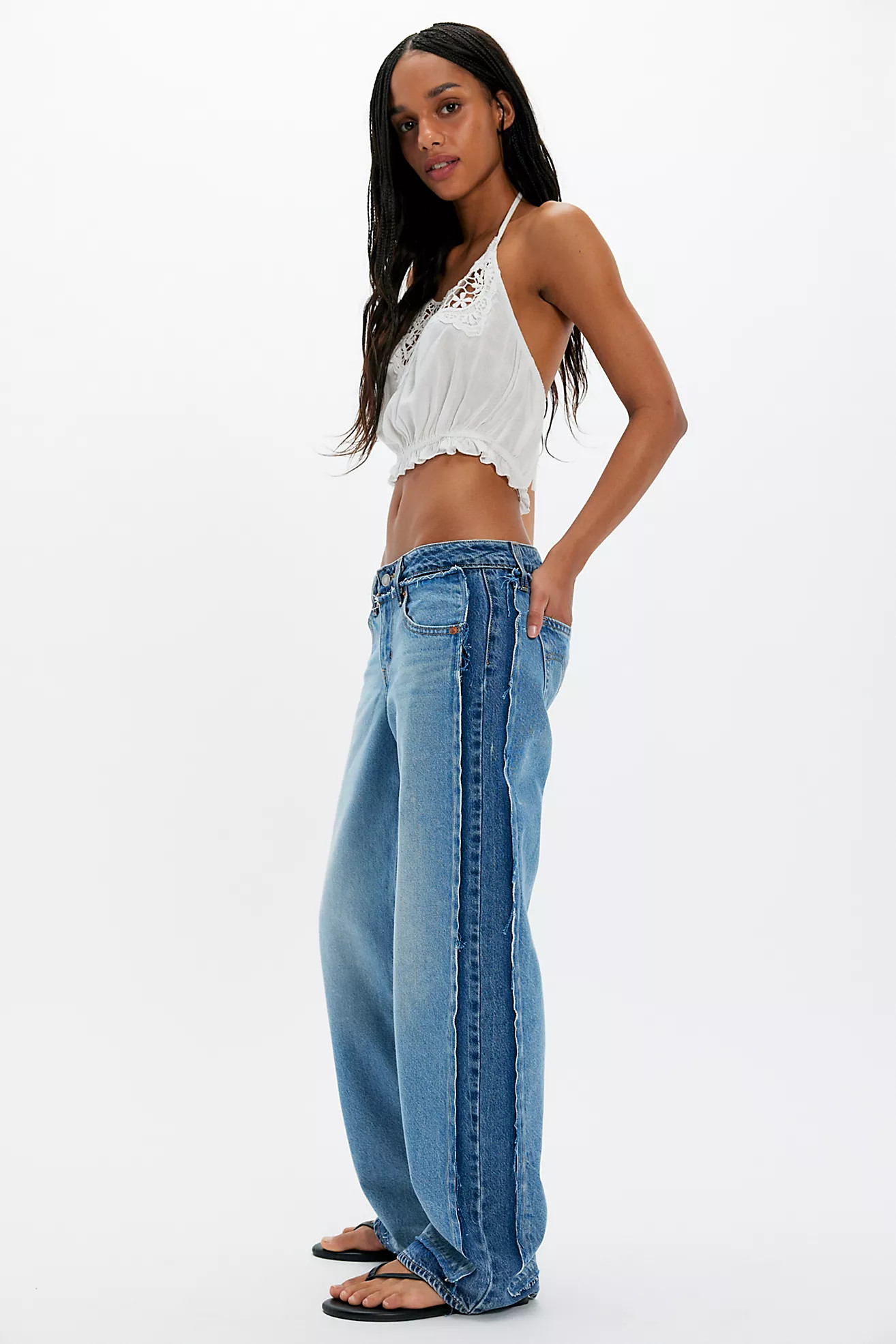 Levi's Deconstructed Low Loose Jeans | Free People (Global - UK&FR Excluded)