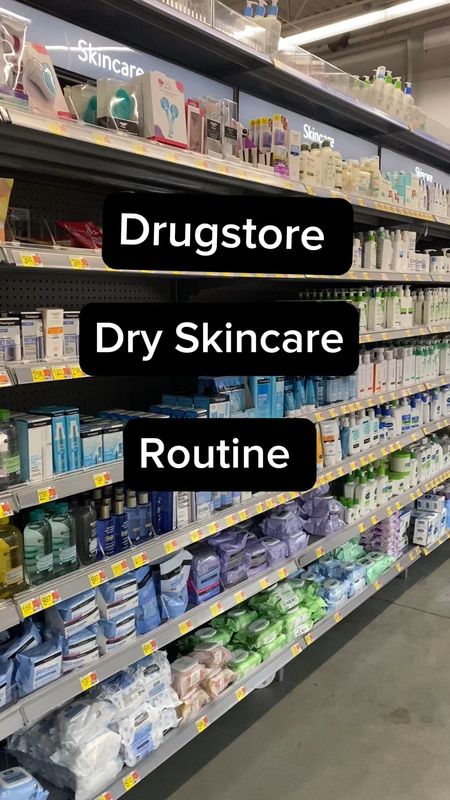 Dermatologist recommended dry skincare routine using products from the drugstore. If you deal with dry skin, keeping your skincare routine super basic can help cut down on dryness. Consider reducing the number of times you wash your face, as repeated wetting & surfactant exposure can worsen dry skin. A moisturizing sunscreen not only protects skin from sun damage, but also reduces dryness via the moisturizing base. Makeup removing balms may be useful for dissolving stubborn makeup films. Definitely wash the face at the end of the day to remove dirt & pollutants. Follow with a plain moisturizer to minimize water loss from the skin. Apply moisturizer to the skin while it is still damp, so as to maximize efficacy. Water loss from the skin is greater at night, and moisturizing before bed can really make a difference for dry skin. #skincare 

#LTKSeasonal #LTKVideo #LTKbeauty