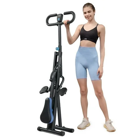 MERACH Squat Assist Trainer Foldable Glutes Leg Workout Machine with 3 Tension Bands, 350 lbs | Walmart (US)