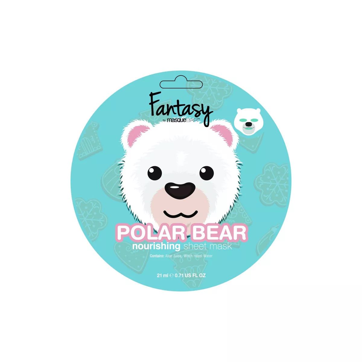 Fantasy by Masque Bar Polar Bear Nourishing Sheet Mask - 0.71 fl oz | Target