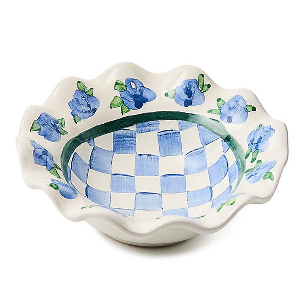 MacKenzie-Childs Megan Stokes Fluted Berry Bowl | MacKenzie-Childs