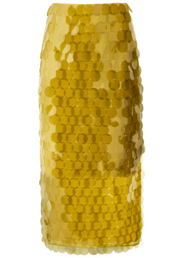 Halin embellished midi mesh skirt | Harvey Nichols