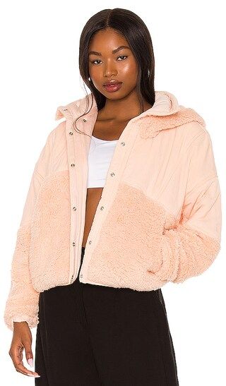 X FP Movement Adventure Awaits Fleece Jacket in Peach Champagne | Revolve Clothing (Global)