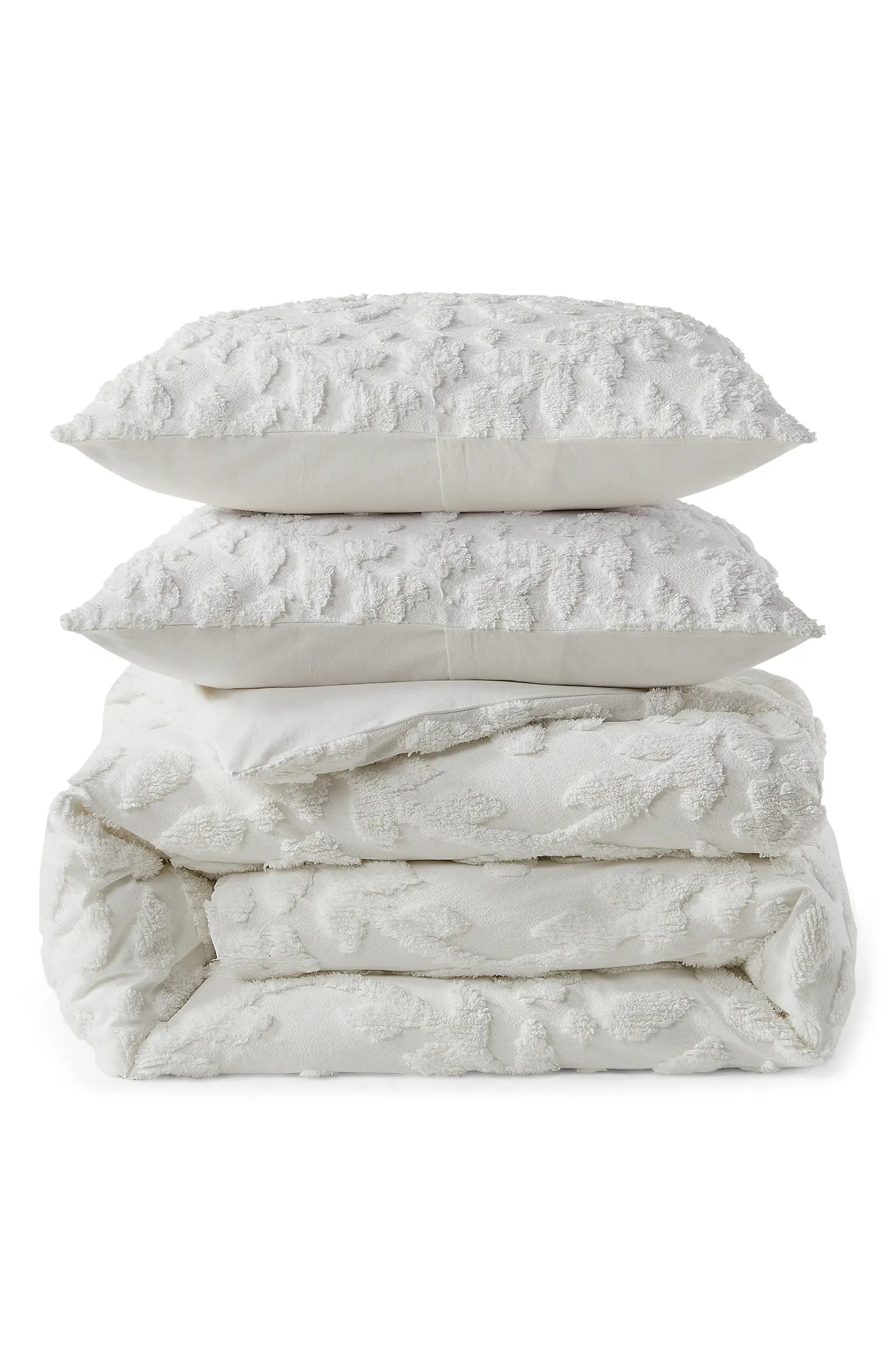 Peri Home Chenille Laurel Duvet & Sham Set | Nordstrom | Nordstrom