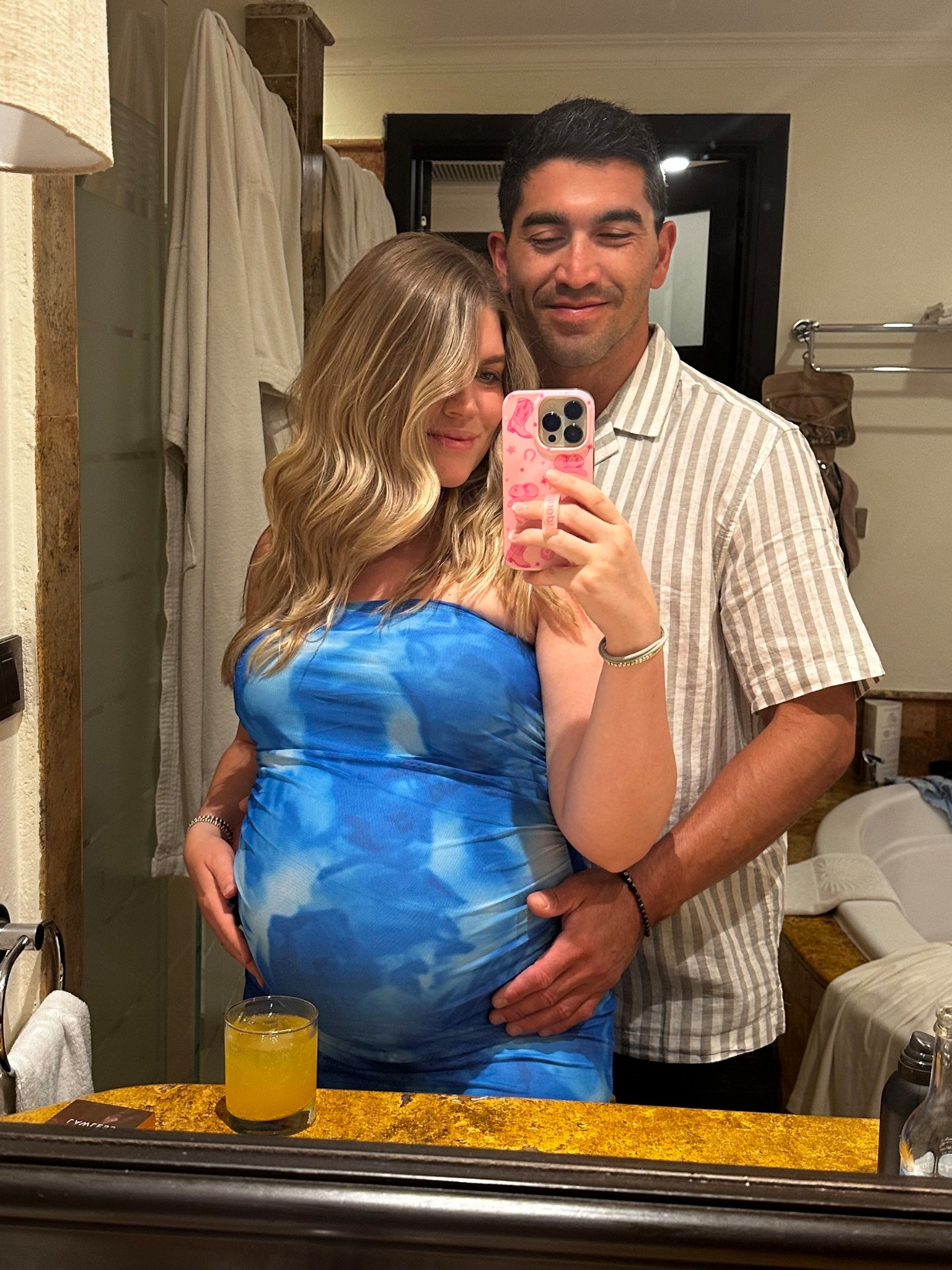 Another Amazon dress for the win 🤍 Living in dresses on our babymoon ✨

Affordable dress 
Summer dress 
Bump friendly Amazon dress 
Amazon bodycon dress 

#LTKFindsUnder50 #LTKBump #LTKSummerEdit