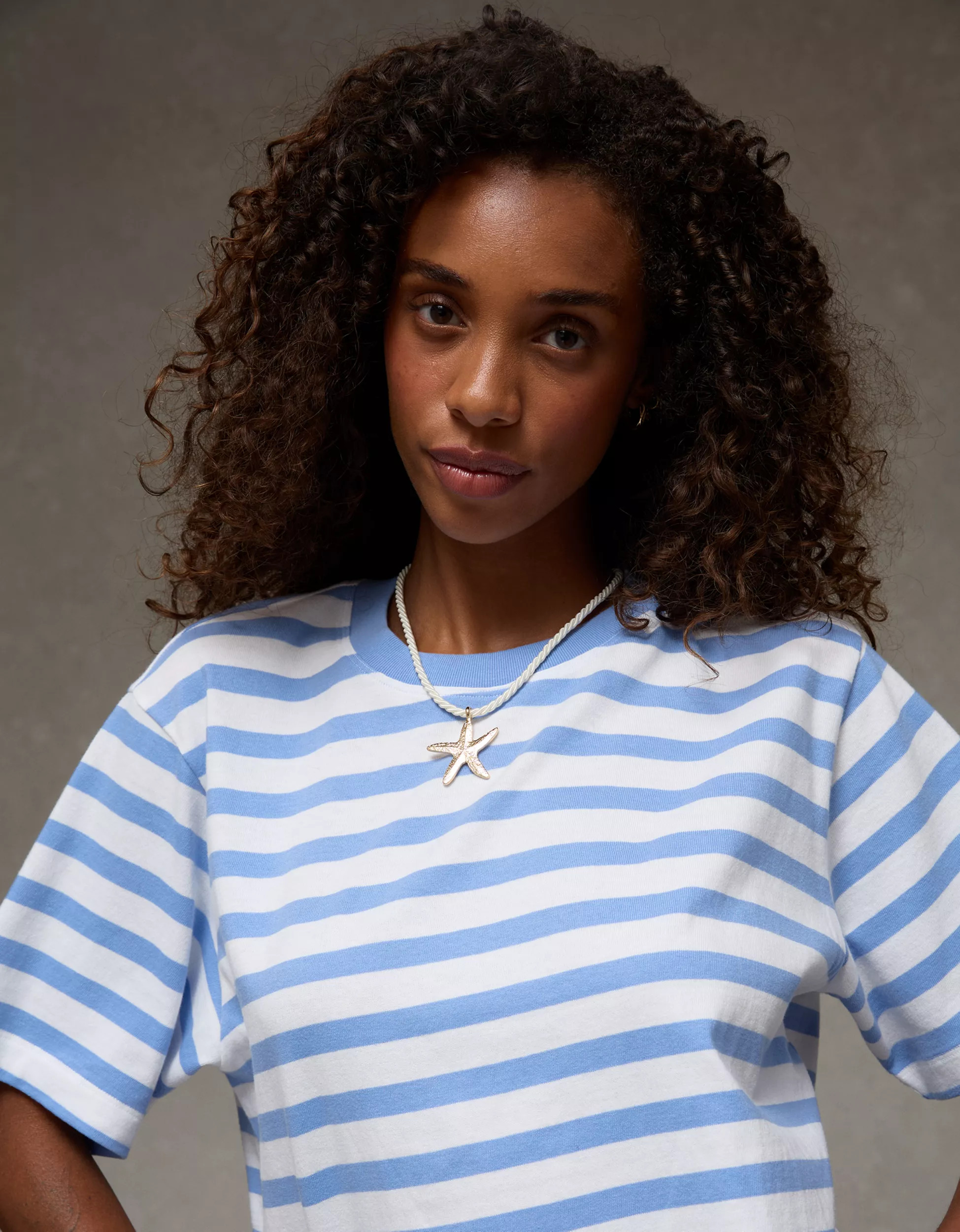 AE Boxy Striped T-Shirt | American Eagle Outfitters (US & CA)