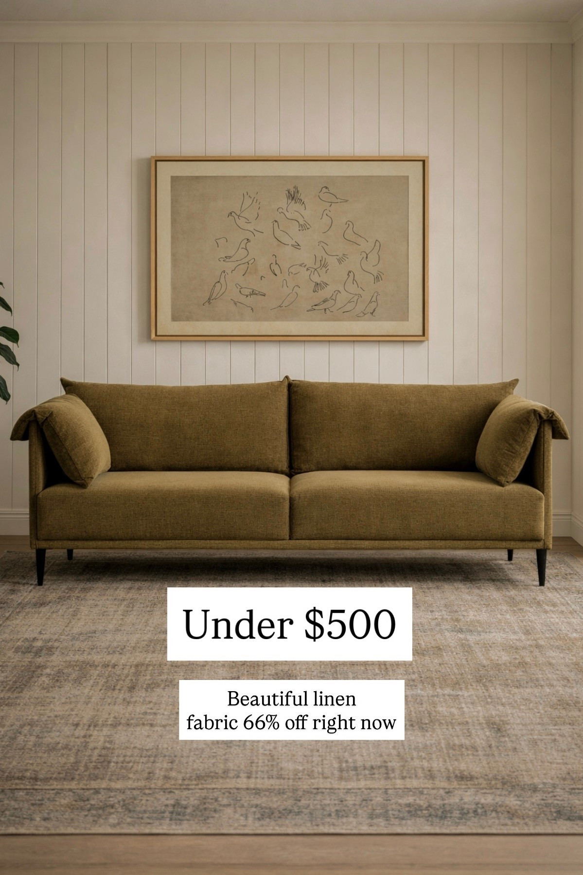 Wow, jump on this 66% off right now under $500 in linen sofa it’s so beautiful too. It comes in another colors Wayfair living room, affordable living room furniture.

#LTKSaleAlert #LTKHome