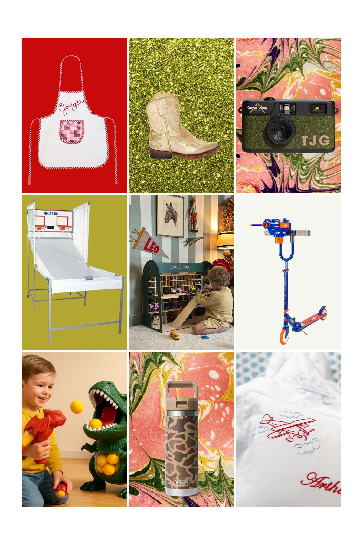 GIFTS FOR LITTLES:
From heirloom-worthy treasures and creative kits to action-packed picks for the boys who never stop moving (yes, the Nerf warriors among us), this guide has something for every kind of kid. 

A thoughtful edit for the little ones who love to make, play, and go full throttle into the fun. 

 

#LTKGiftGuide #LTKHoliday #LTKKids
