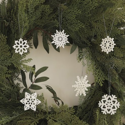 Cut Out Snowflake Ornaments | Ballard Designs, Inc.
