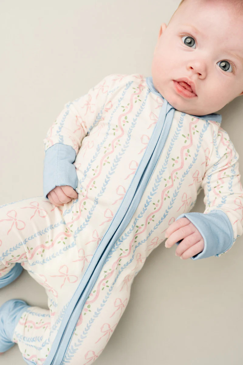 Dainty Bows Bamboo Sleeper | Little One Shop Co