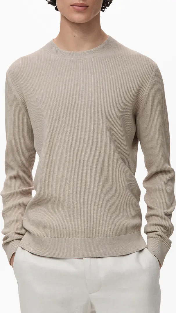 Regular Fit Crewneck Rib Sweater | Nordstrom