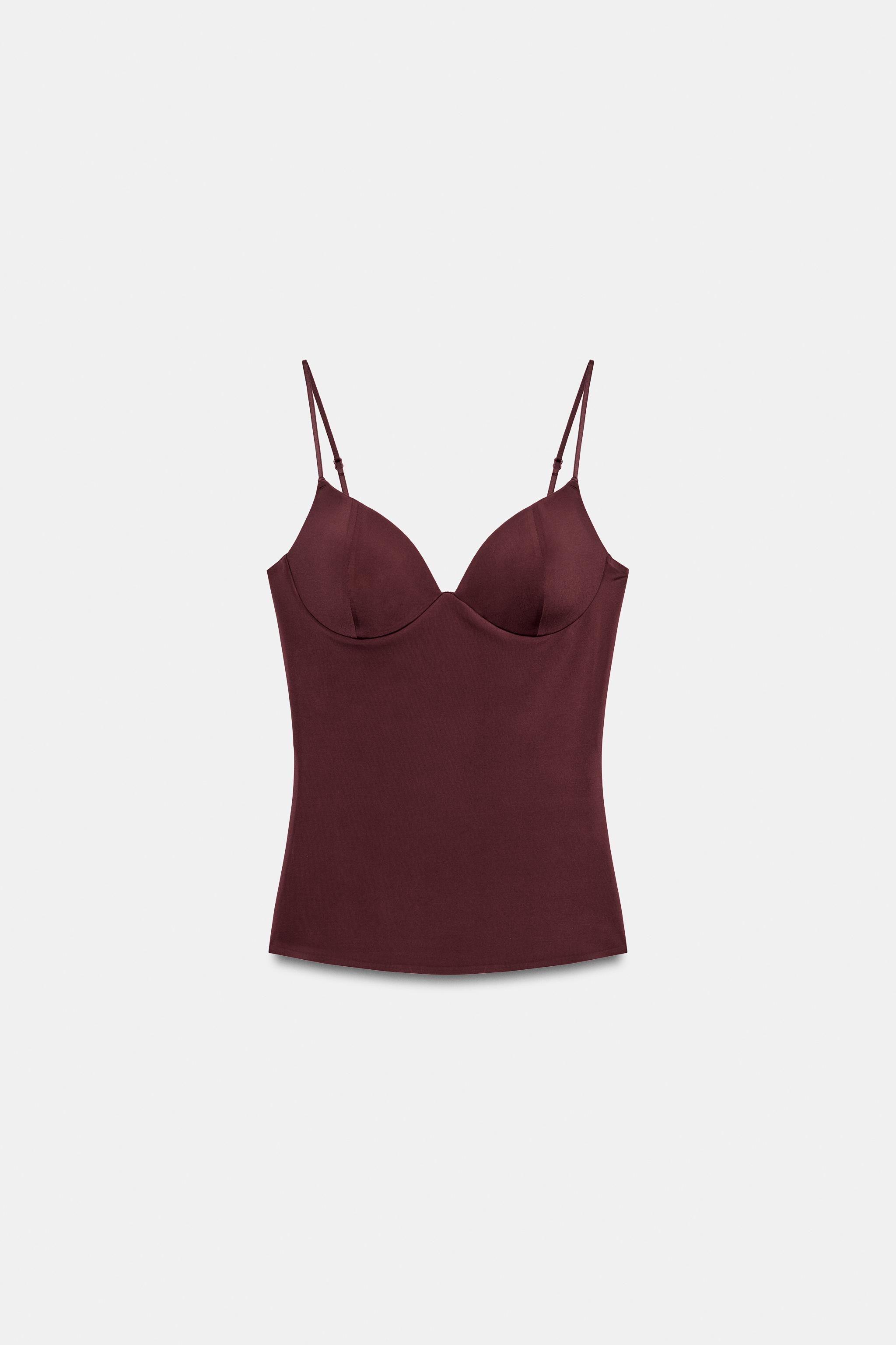 POLYAMIDE BLEND TOP | Zara US