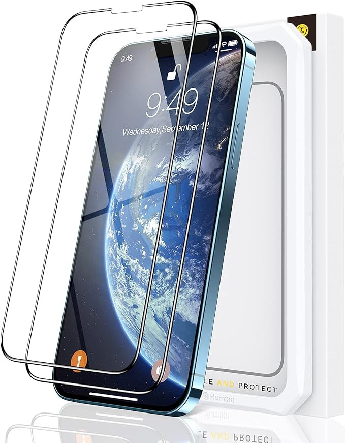 Humixx Diamonds Hard Screen Protector Designed for iPhone 13 Pro Max, [Industrial Grade Shatterpr... | Amazon (US)