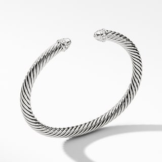 Cable Classics Bracelet with Pavé Diamonds | David Yurman