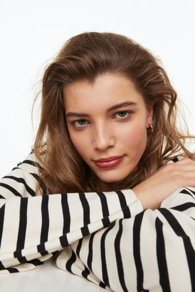 Long-sleeved jersey top | H&M (US + CA)