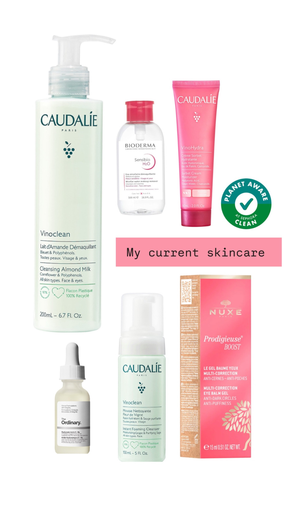 My current skincare
Caudalie
Nuxe
Bioderma
The ordinary 


#LTKHoliday #LTKGiftGuide #LTKBeauty