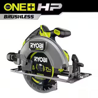 ONE+ HP 18V Brushless Cordless 7-1/4 in. Circular Saw (Tool Only) | The Home Depot