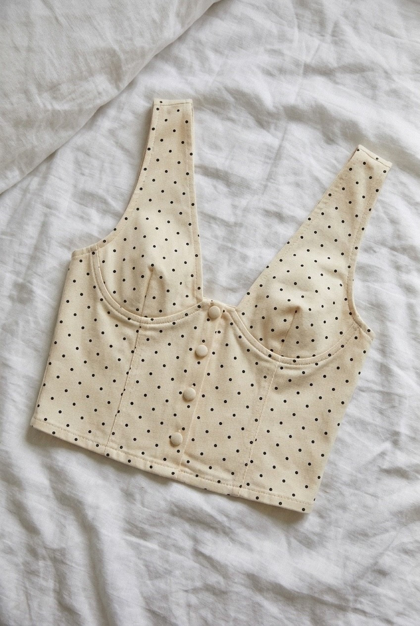 PLT poka dot top find 🤍