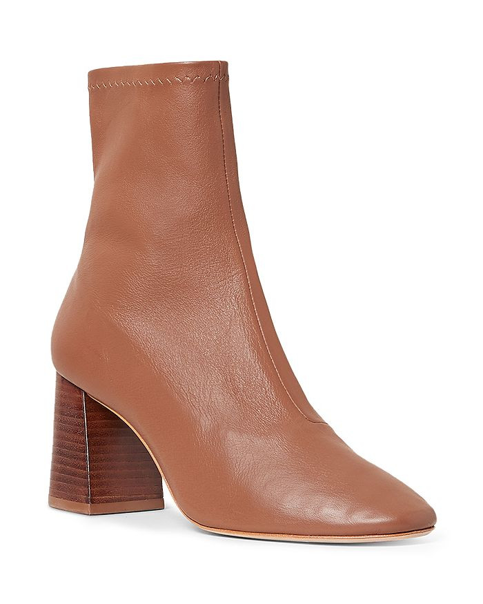 Woman's Elise Square Toe Block Heel Booties | Bloomingdale's (US)