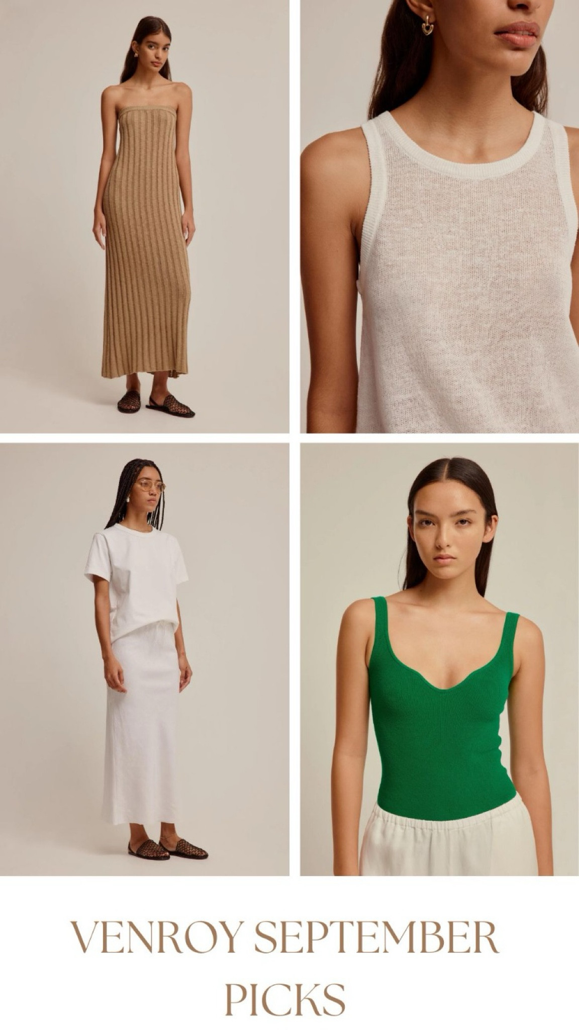 My favourite pieces from venroy month!  
I haven’t purchased the strapless dress but I have the other 3 pieces and they are amazing! 