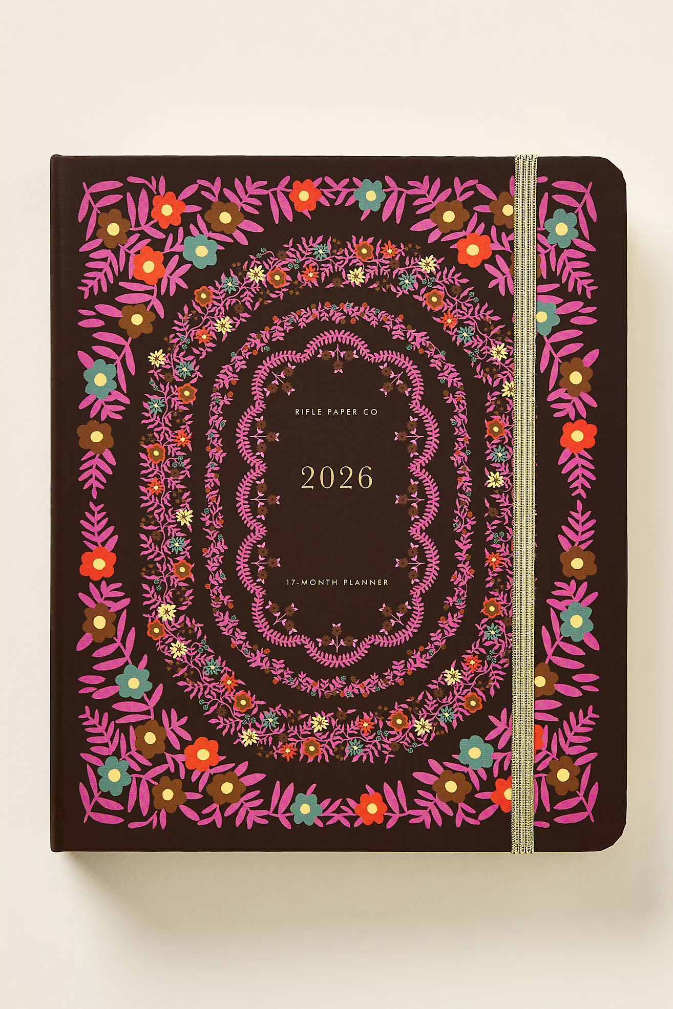 Rifle Paper Co. Spiral Planner 17-Month 2025-2026 | Anthropologie (US)