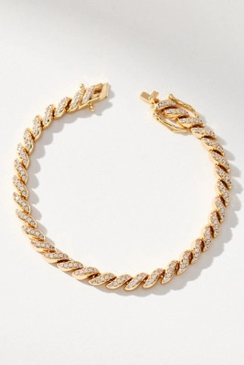 Classic Crystal Tennis Bracelet | Anthropologie (US)