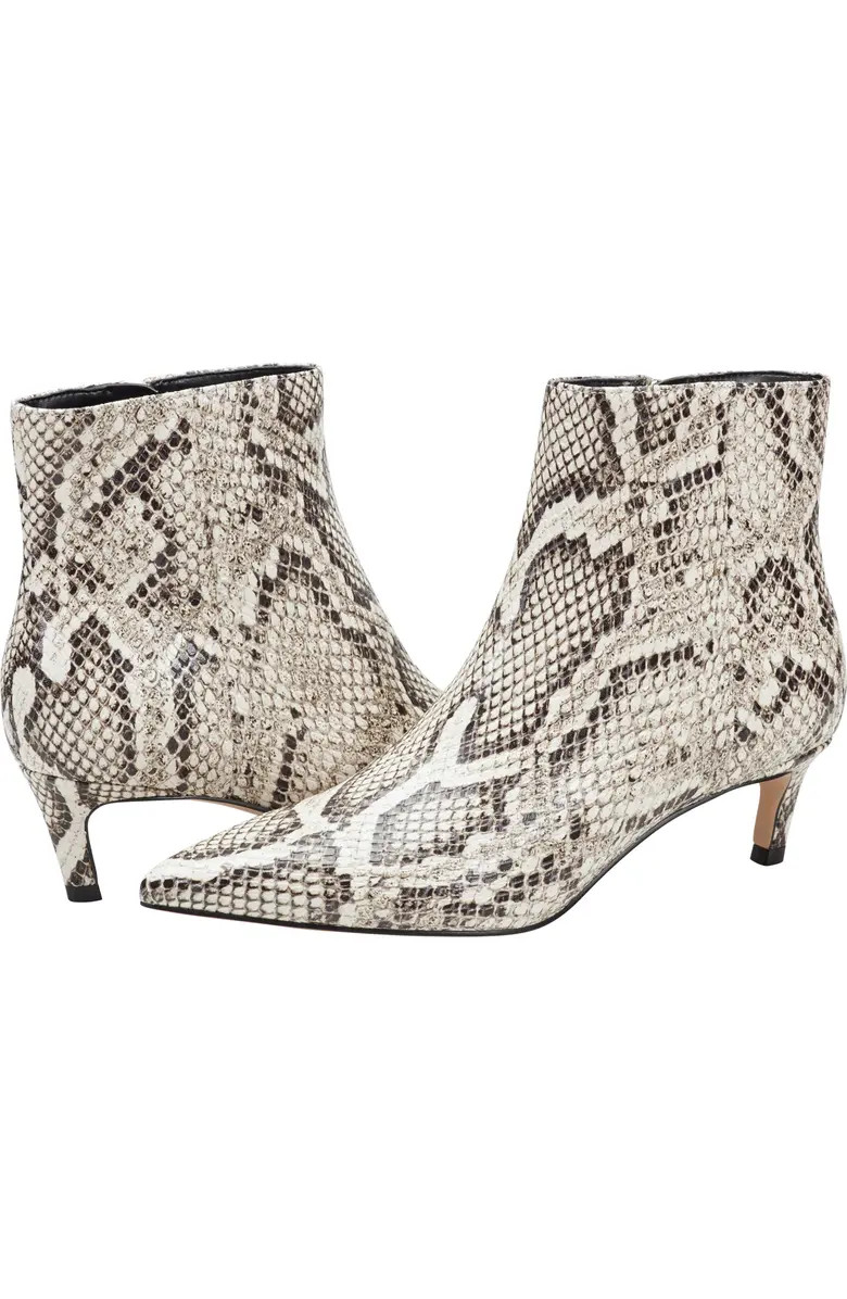 Itzia Pointed Toe Kitten Heel Bootie (Women) | Nordstrom