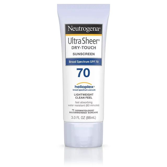 Neutrogena Ultra Sheer Dry-Touch Sunscreen SPF 70 3 fl oz | Walmart (US)