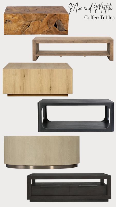 Joss & Main mix and match coffee tables

#LTKhome