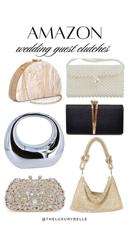 Amazon wedding guest clutches 

#LTKitbag #LTKstyletip #LTKwedding