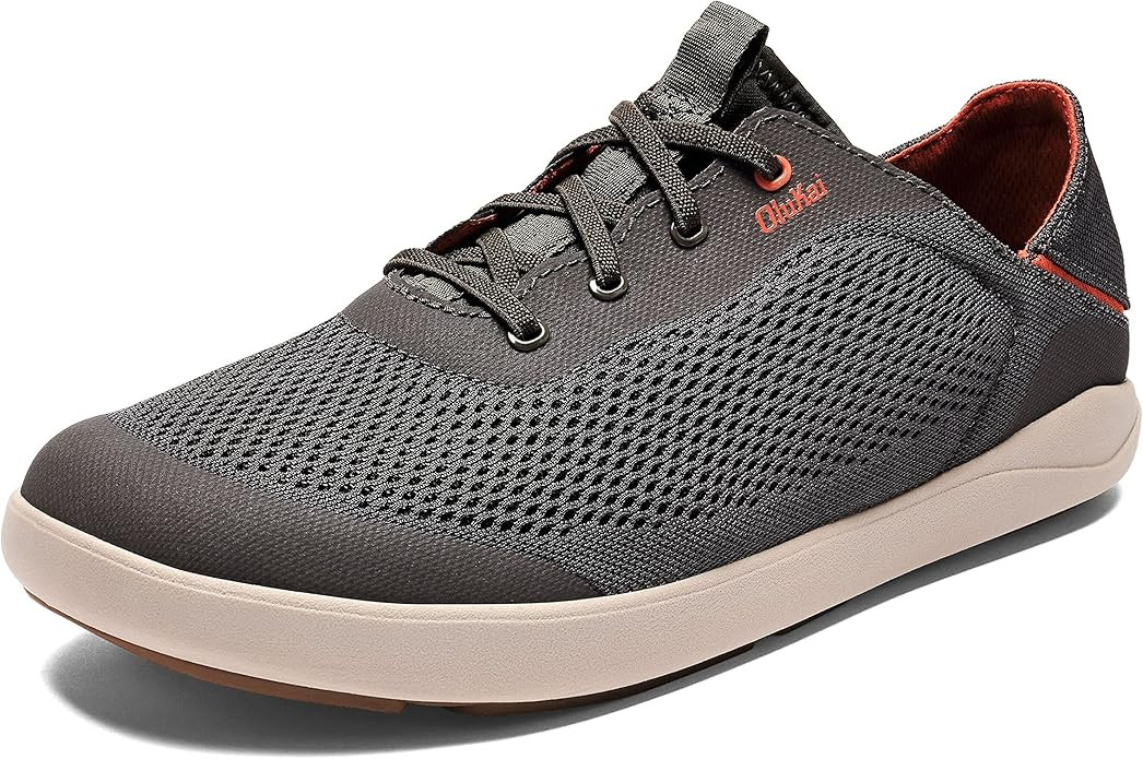 OLUKAI Moku Pae Men's Boat Shoes, No Tie Laces & Stretch Construction, Lightweight & Breathable M... | Amazon (US)