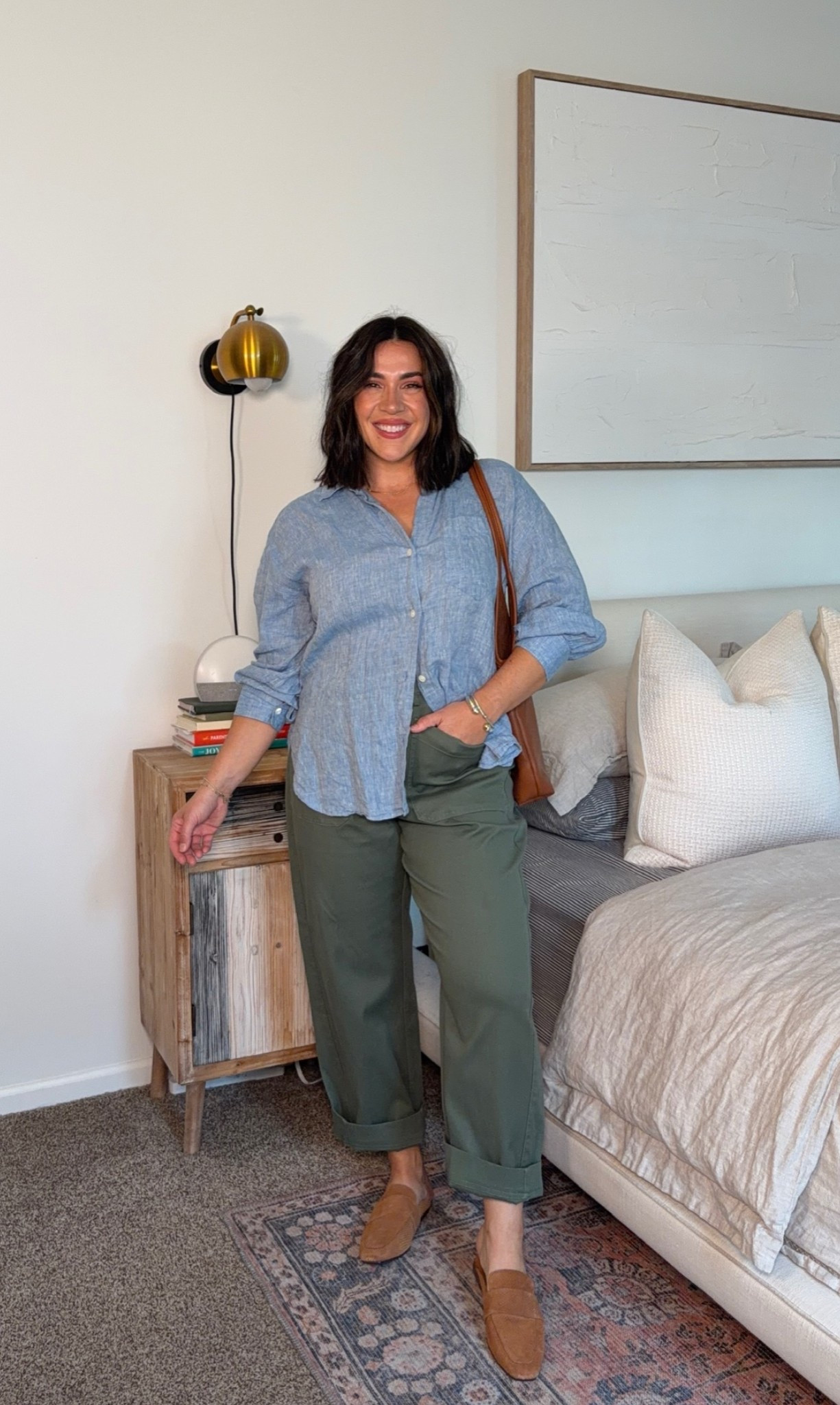 Pants on sale! Comfy casual spring/summer workwear outfit! These pants are incredible, so stretchy and smoothing. 

Size L petite

#LTKSaleAlert #LTKMidsize #LTKWorkwear