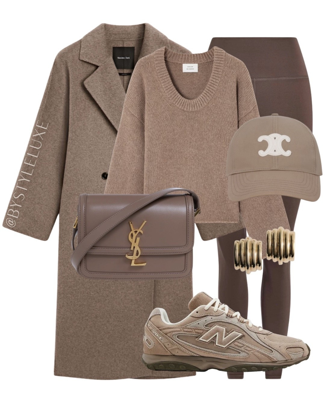MOCHA MOUSSE - tonal mocha mousse casual everyday outfit 

#trainers #coat #autumnoutfit 

#LTKuk #LTKautumn #LTKwinter