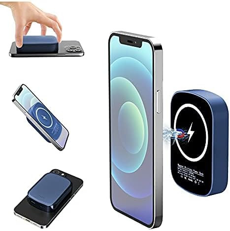 Magnetic Wireless Charger Power Bank, 10000mAh 15W Fast USB C Mag-Safe Portable Charger Power Ban... | Amazon (US)