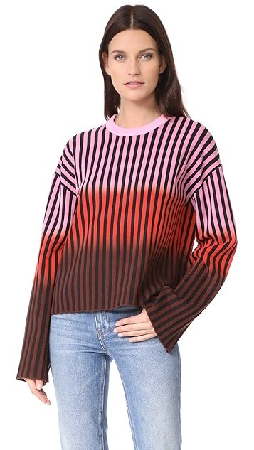 Dip Dye Striped Sweater | Shopbop
