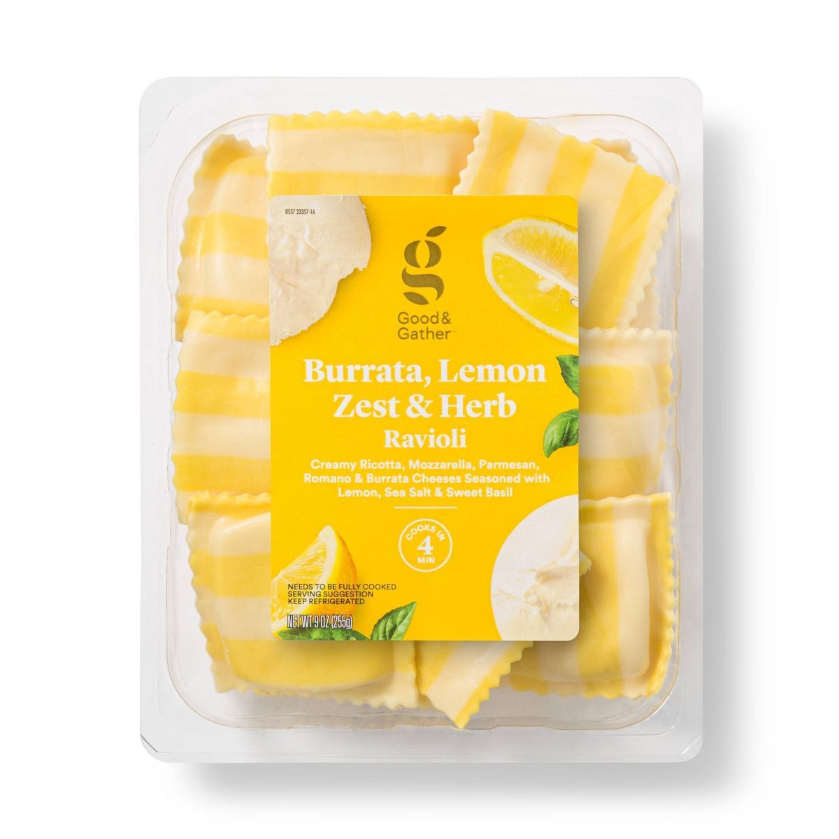 Burrata Lemon Zest Herb Ravioli - 9oz - Good & Gather™ | Target