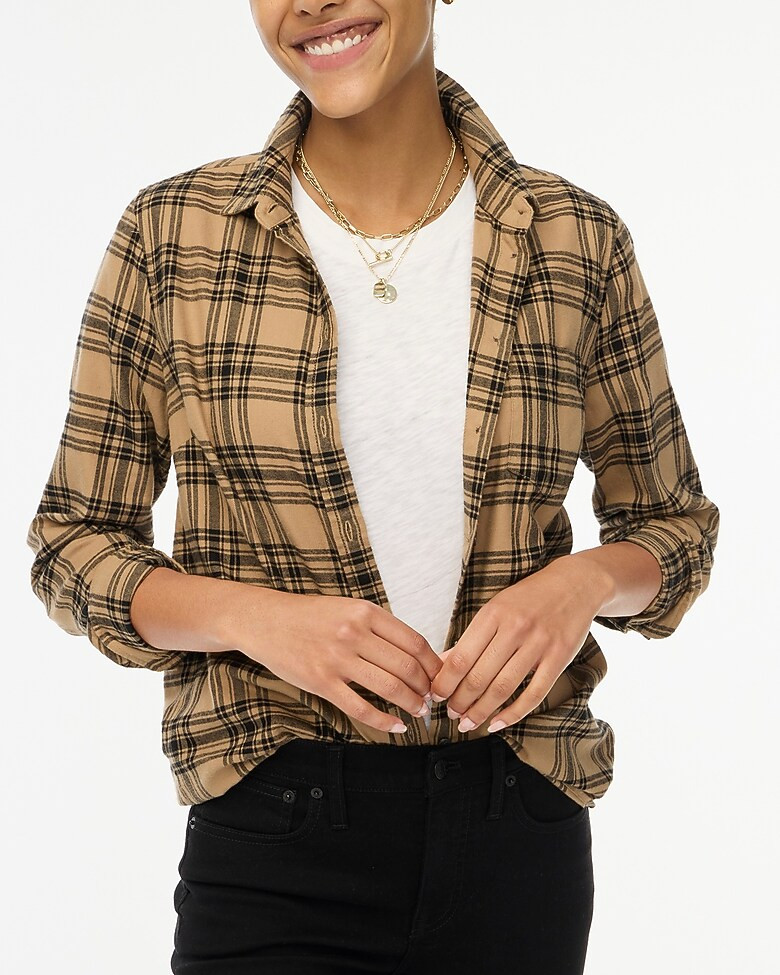 Plaid flannel shirt | J.Crew Factory