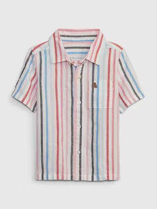 Toddler Linen-Cotton Shirt | Gap (US)