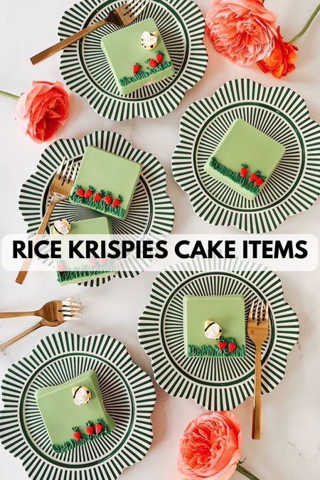 Rice Krispies Cake Items