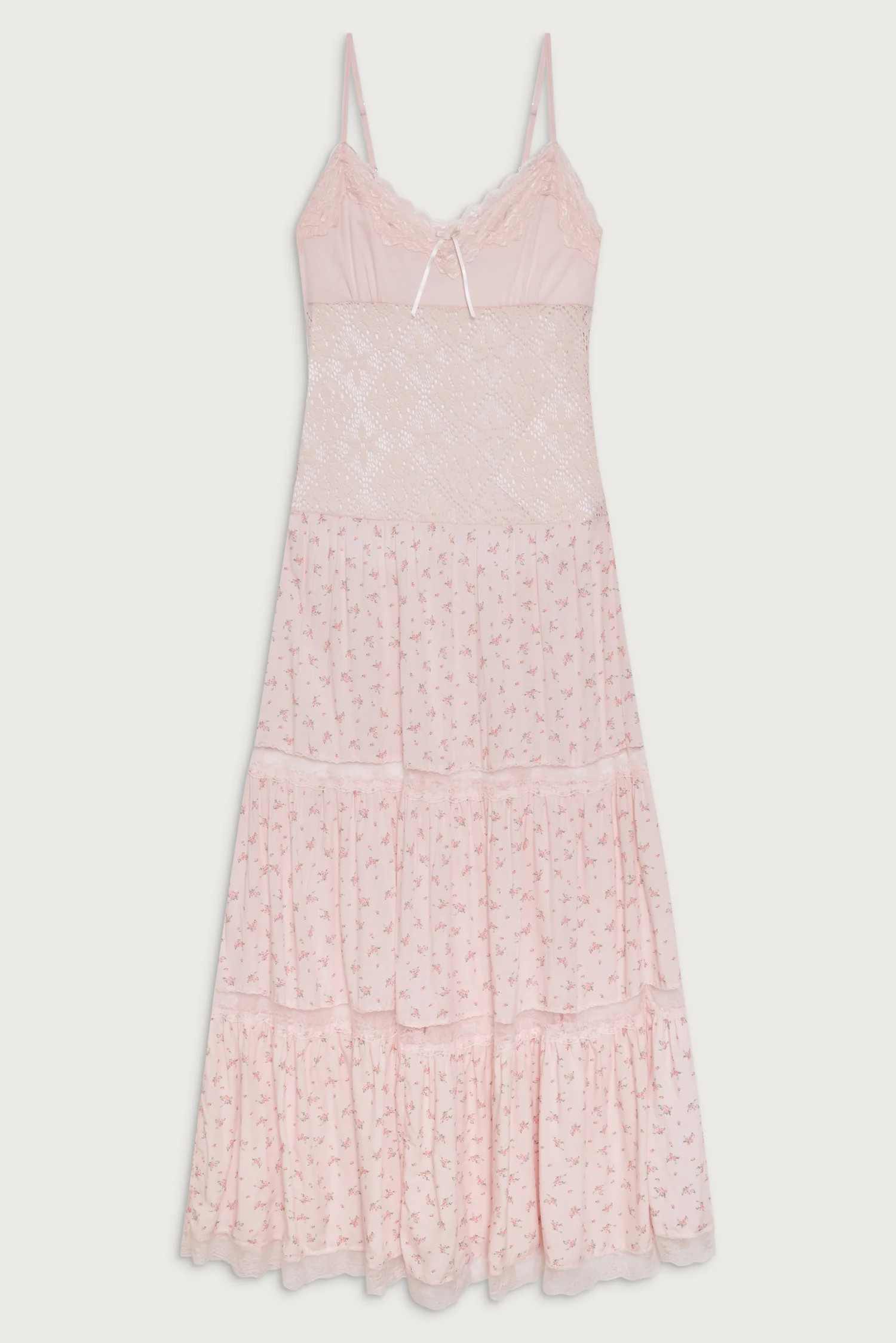 Vineyard Crochet Floral Maxi Dress | Frankies Bikinis