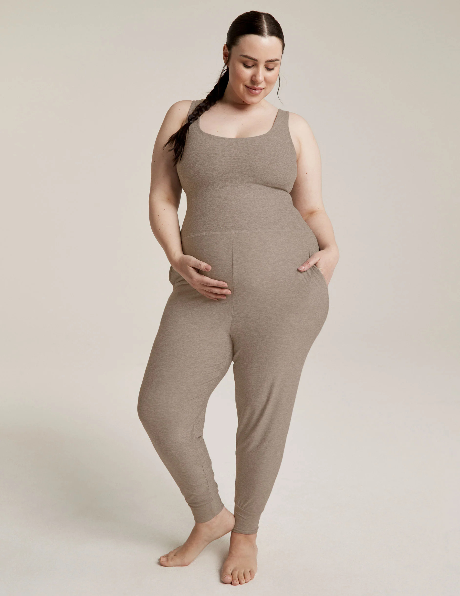 Spacedye Grow In Comfort Maternity Jumpsuit | Beyond Yoga | Beyond Yoga